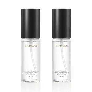 Гильдированный мини кристальный бутылочный спрей для макияжа Oil Control, долговечный, без переноса, увлажняющий 50мл/50мл*2 Carslan