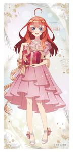 Itsuki Nakano Elegant Dress Ver The Quintessential Quintuplets Life-Size Fabric Poster