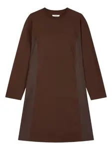 Платье с длинными рукавами и вставками Tomboy, красный