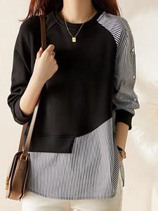 Топ с длинными рукавами, подчеркивающие фигуру, повседневные Doux Belle, цвет Type 4