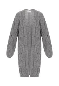 Вязаный кардиган Usha, серый