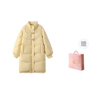 Miss Chipmunk Женская пуховая куртка, Custard (Shopping Bag)