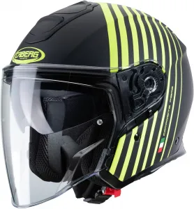 Мотоциклетный шлем Caberg Unisex Flyon Bakari, Matte Black / Bright Yellow