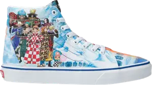 Кеды Vans One Piece x Sk8-Hi Punk Hazard, синий