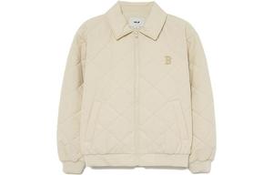 Куртка унисекс светло-бежевая Mlb