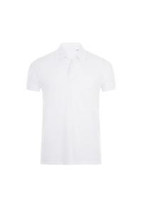 Рубашка поло из пике с короткими рукавами Phoenix SOL'S, белый