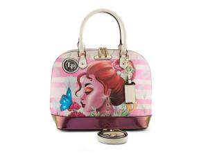 Сумка La Philipe Pink In Beauty Bowler Satchel, белый