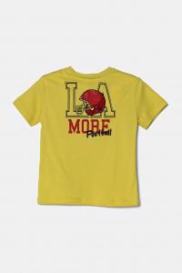 Футболка из хлопка для детей United Colors Of Benetton, зеленый