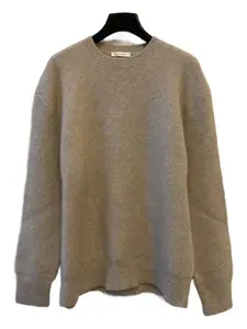 Кашемировый свитер с круглым вырезом THE ROW, нейтральный