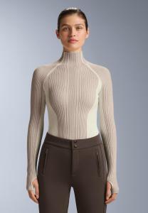 Джемпер OYSHO THERMAL BASE LAYER WITH CONTRAST , Sand