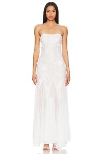 Платье эвадна Elliatt, белый