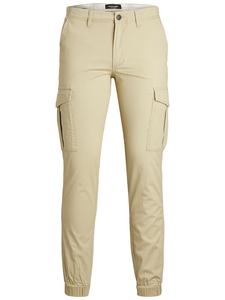 Тканевые брюки JACK & JONES Junior, бежевый