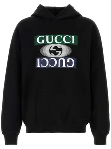 Толстовка с логотипом Interlocking G Gucci, черный