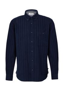 Рубашка на пуговицах классического кроя s.Oliver, marine blue/Navy