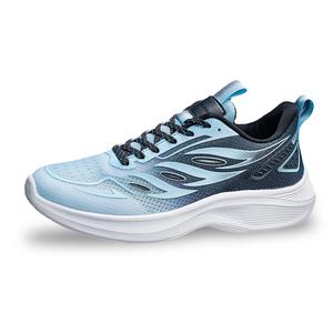 Чернохвостый олень Дышащие и легкие низкие кроссовки для бега мужские Чернохвостый олень, бело-голубые