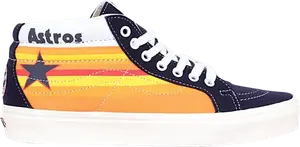 Кеды Vans MLB x SK8-Mid Reissue Astros, оранжевый