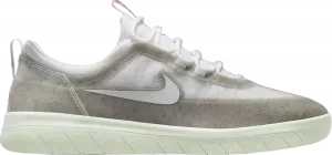 Кроссовки Nike Nyjah Free 2 SB 'White Barely Green', белый