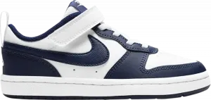 Кроссовки Nike Court Borough Low 2 PS 'White Signal Blue', синий
