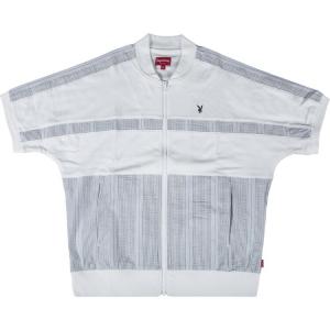 Топ Supreme x Playboy Leisure Zip Up Top 'White', белый