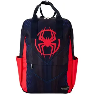 Рюкзак Loungefly Marvel Nylon Miles Morales Spider-Verse Suit backpack 43 cm, красный
