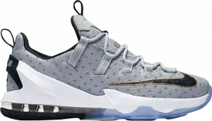 Лимитированные кроссовки Nike LeBron 13 Low 'Cool Grey', серый