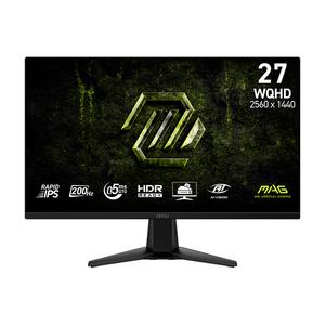 Игровой монитор MSI MAG 275QF E20, 27", 2560x1440, 200 Гц, Rapid IPS, черный