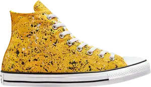 Кроссовки Converse Chuck Taylor All Star Archive High Paint Splatter - Amarillo, желтый