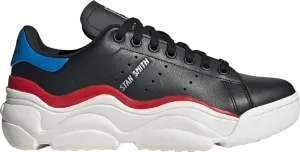 Кроссовки Adidas Wmns Stan Smith Millencon 'Black Royal Scarlet', черный