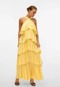Платье макси Vero Moda, Pale Banana