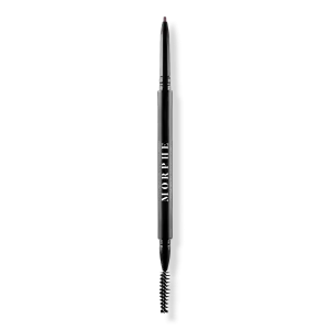 Карандаш для бровей Micro Brow с двумя концами и щеточкой Morphe, Chocolate Mousse (soft black with neutral undertones)
