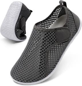 Водные тапочки XIHALOOK для женщин и мужчин, быстро сохнут, легкие, босоножки для пляжа, плавания, бассейна, серфинга, йоги и спорта, светло-серый