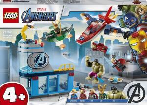 LEGO Marvel, блоки, Мстители, Гнев Локи, 76152
