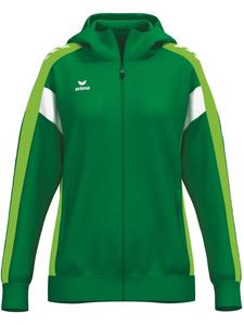 Тренировочная куртка "Celebrate 125 Training Jacket With Hood" зеленого цвета erima