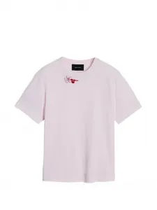 Футболка с цветочным декором Simone Rocha, розовый