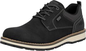 Мужские кроссовки Rieker на шнуровке, черный