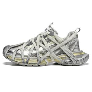 Износостойкие, нескользящие, низкие, массивные кроссовки унисекс Kuding, Gold