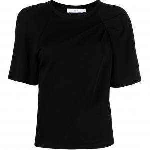 Футболка Iro с широкими рукавами и сборками IRO NIGHT, черный