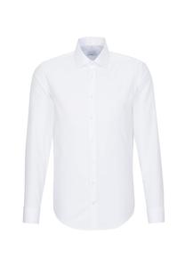 SEIDENSTICKER Белая рубашка Slim fit Business Shirt 'Slim'