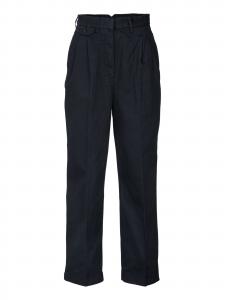 REPLAY Брюки с защипами Regular в черном цвете