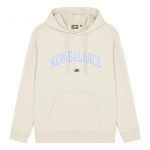 Худи New Balance Lifestyle Hoodie 'Cream White', белый