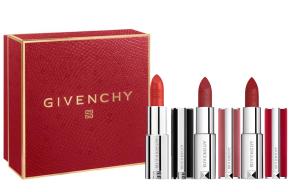 Givenchy Набор из 3 красных помад velour легко растушевывается 3,4 г*3