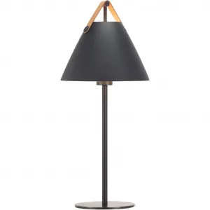 Настольная лампа Strap E27 Design For The People, черный
