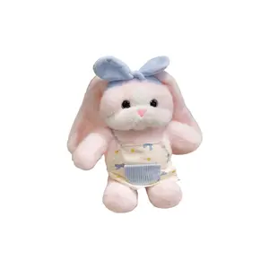 West Restaurant Rabbit Three Flowers German Cat плюшевая кукла высотой 28 см MIC RABBIT