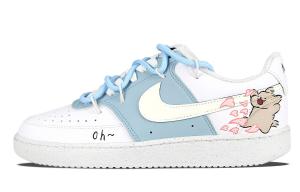 Кроссовки Nike Court Vision Skateboarding Shoes Men Low-top White, белый