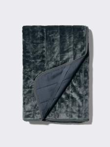 Наматрасник Uniqlo Heattech Single, 140х205 см, темно-серый