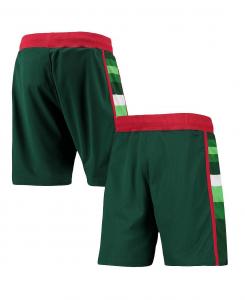 Мужские зеленые классические шорты milwaukee bucks 1983-84 hardwood classics authentic Mitchell & Ness, зеленый