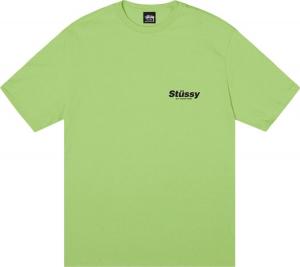 Футболка Stussy Rabbit Hole Tee 'Tea', зеленый