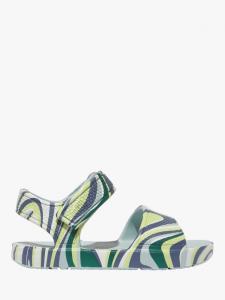 Детские сандалии iQushion Swirly FitFlop, Mint Blue Mix