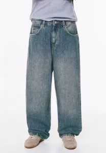 Свободные джинсы свободного кроя Pull&Bear, Blue