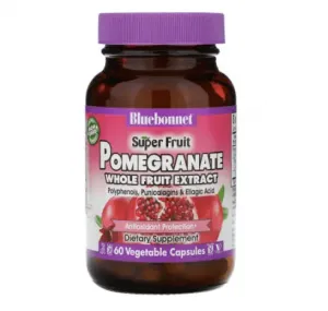 Экстракт плодов граната Super Fruit 60 капсул Bluebonnet Nutrition